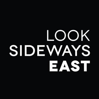 look sideways east